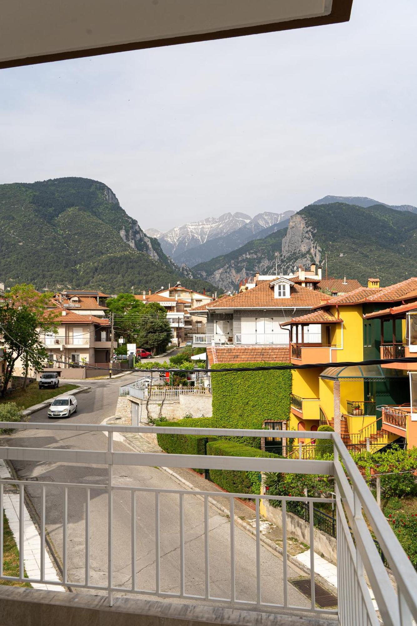 Ophelia - New Modern Apartment With Spectacular Olympus View Litochoron Bagian luar foto