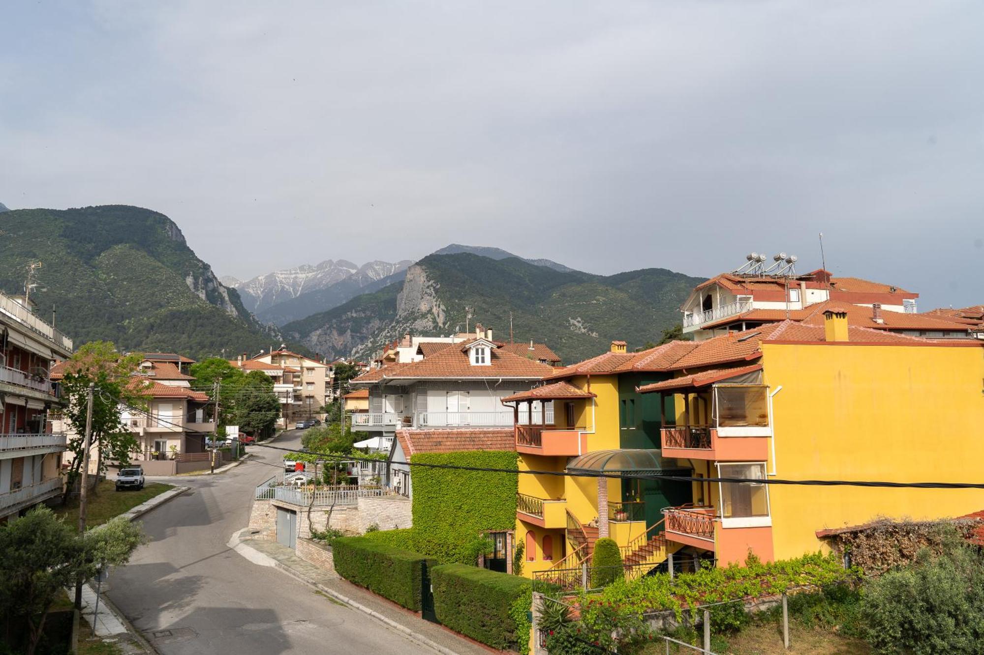 Ophelia - New Modern Apartment With Spectacular Olympus View Litochoron Bagian luar foto